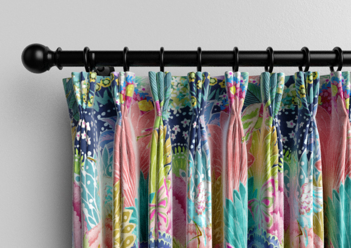 Kolkata Velvet, Rainbow - Made to Measure Curtain - Image 11